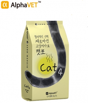 알파벳 캣4 Cat4 대용량 고양이사료 4kg