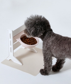 페톰스 네이처볼 반려동물 친환경 식기 + 실리콘매트(강아지,고양이식기)