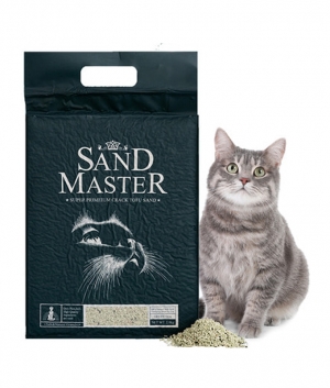 샌드마스터 크랙형 고양이 두부모래 녹차 2.8kg(7L)